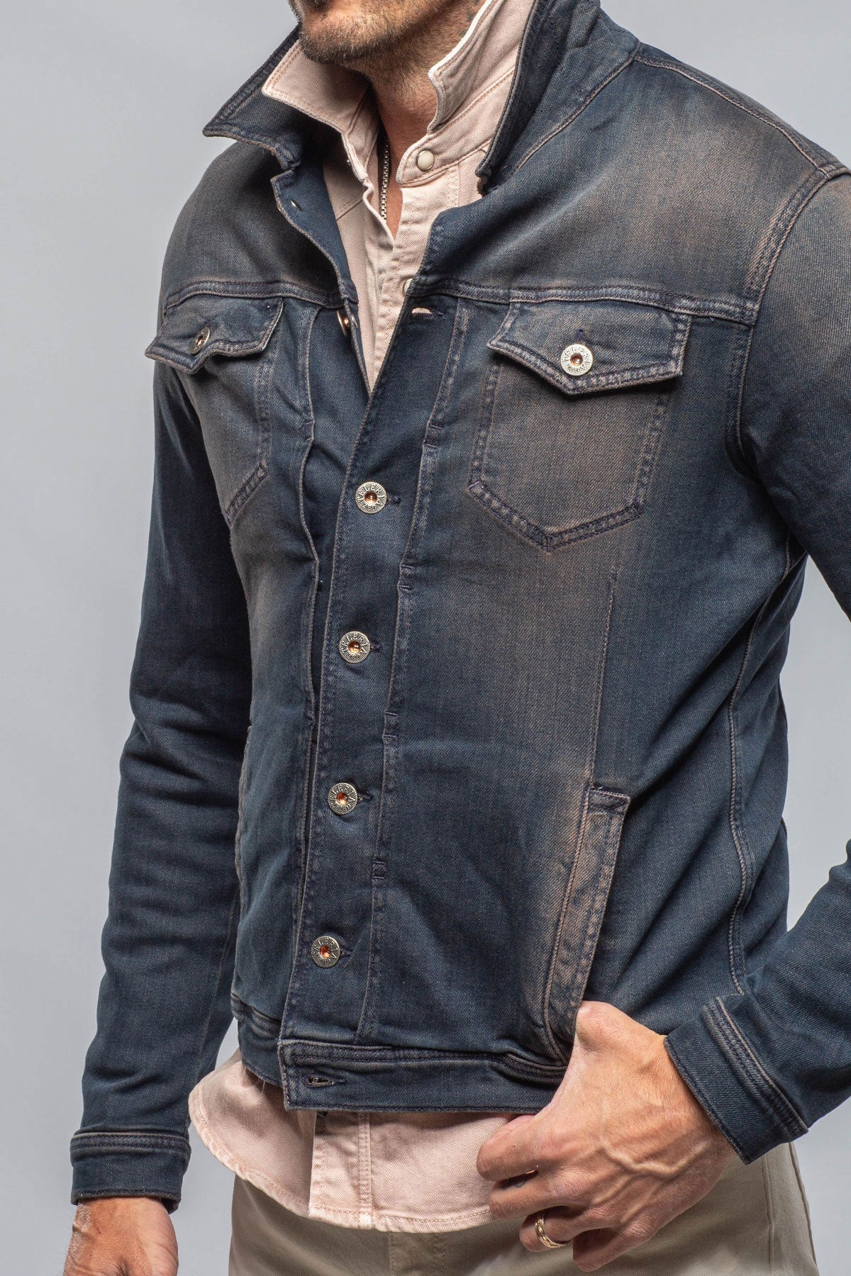Teleria Zed | Walker Jean Jacket | Mens - Outerwear - Overshirts 