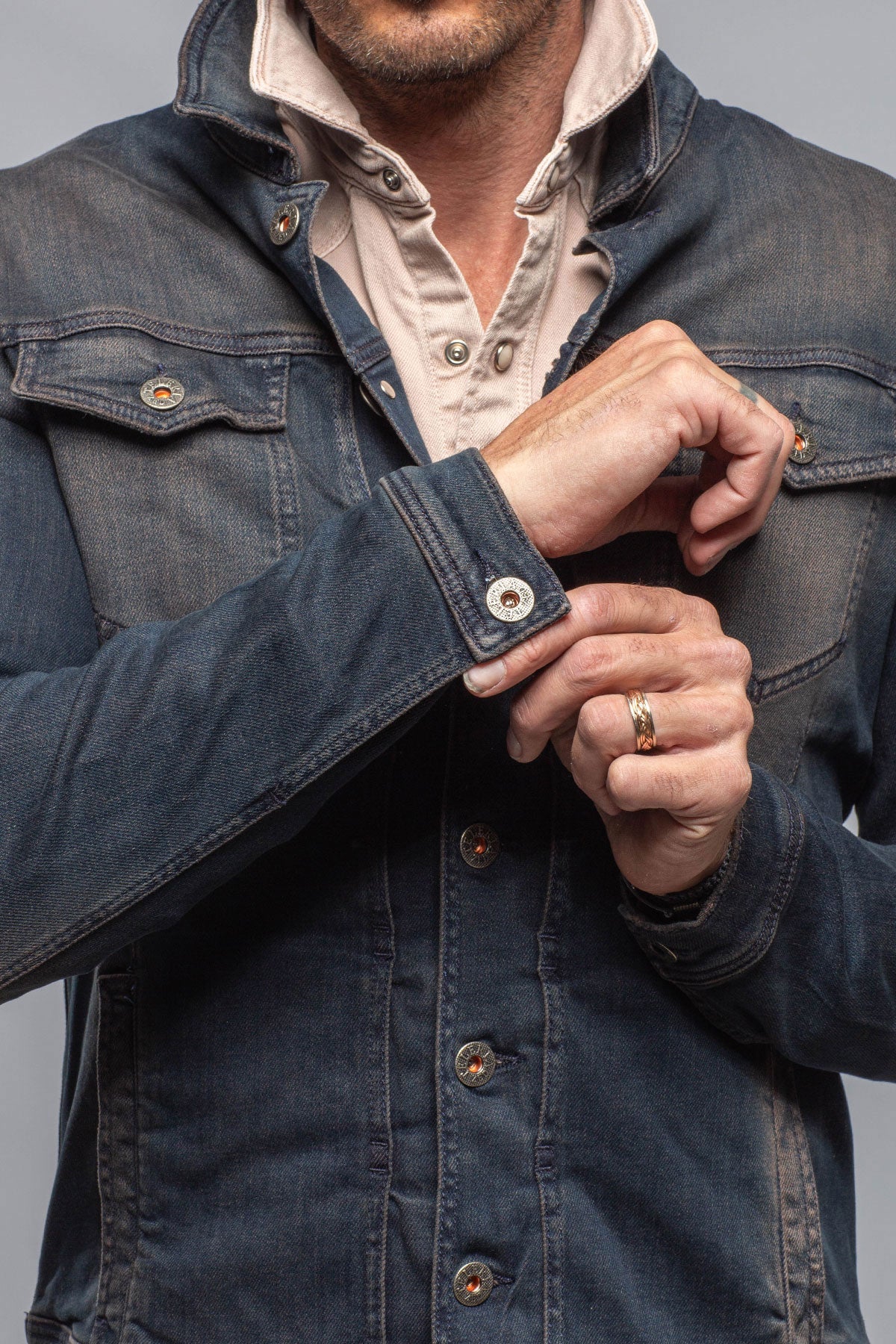 Teleria Zed | Walker Jean Jacket | Mens - Outerwear - Overshirts 
