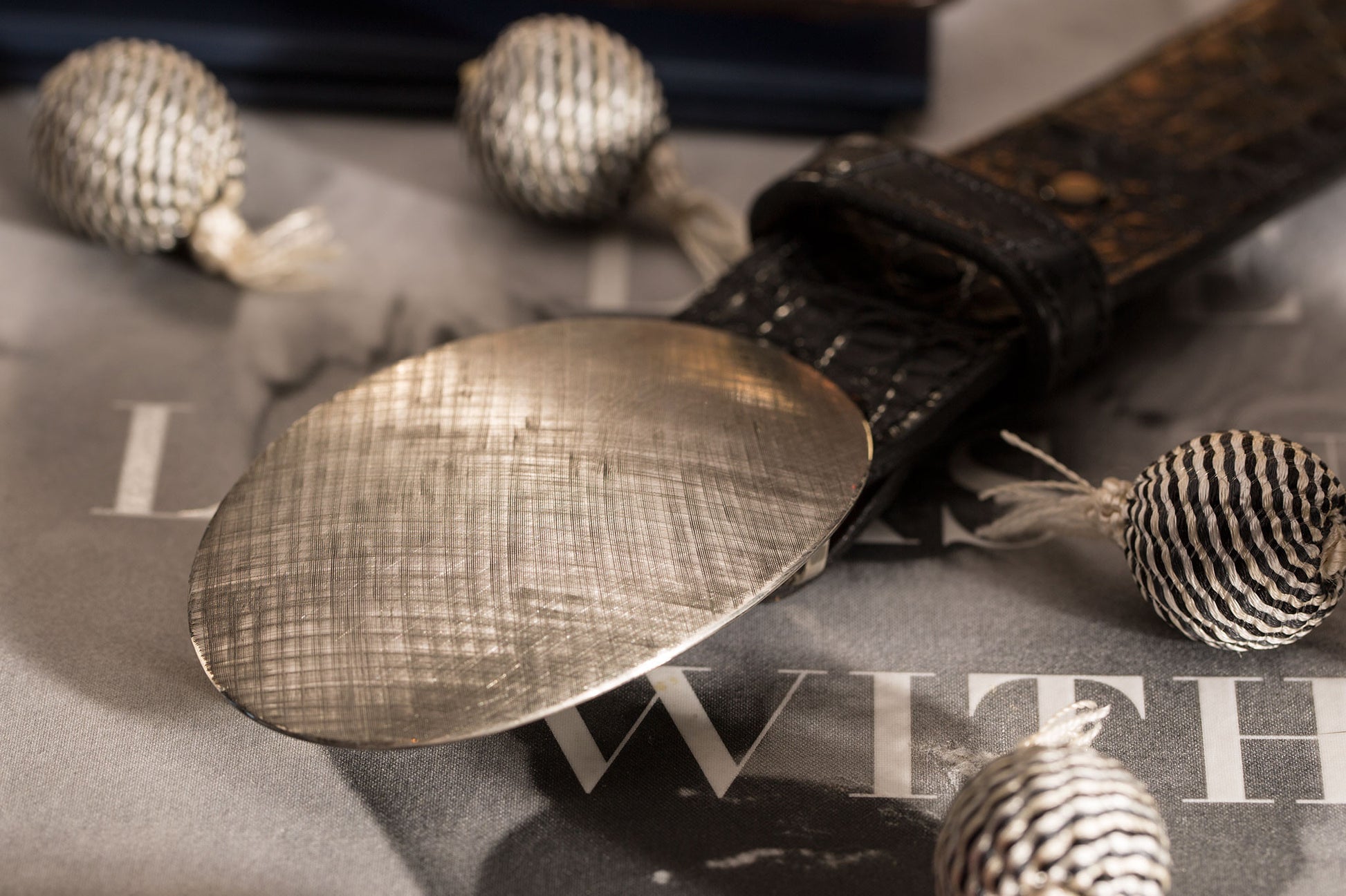 Sterling Silver Walter Belt Buckle - American Buckle - 5