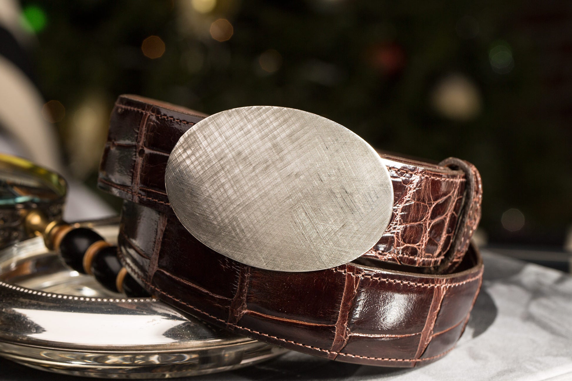 Sterling Silver Walter Belt Buckle - American Buckle - 4