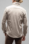 Silverton Denim Snap Overshirt In Sasso - AXEL'S