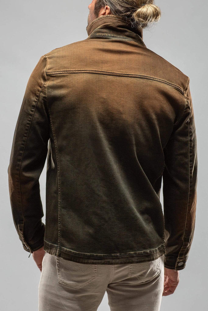 Tennessee Jacket In Ruggine Overdye - AXEL'S