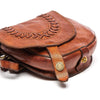 Adirondack Small Flap Bag In Cognac - AXEL'S